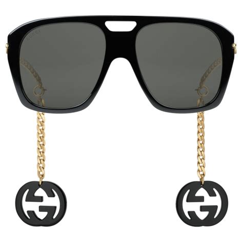 gucci sunglasses with charm|gucci sunglasses unisex.